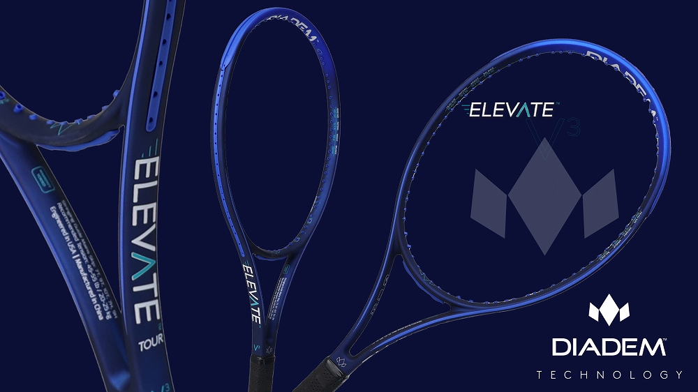 2023年モデル】DIADEM（ダイアデム）テニスラケット ELEVATE LITE 98 ...